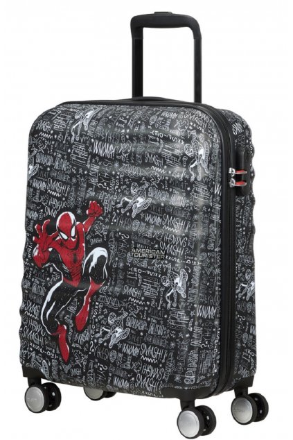 kufrland americantourister wavebreaker disney 55cm marvel spiderman sketch (3)