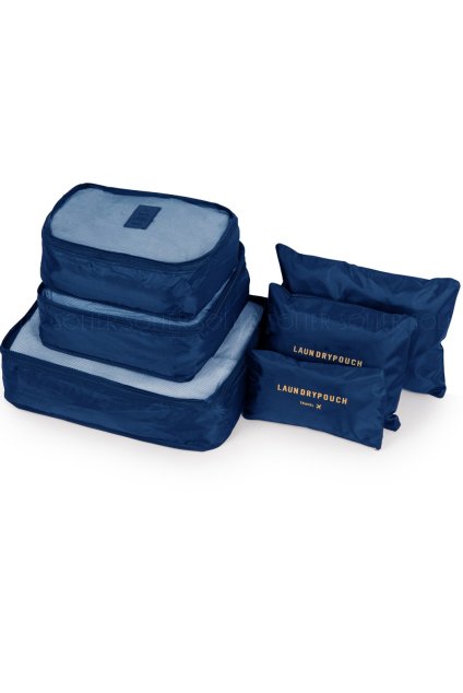 kufrland solier suitcase organiset 6 set navy (2)