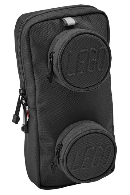 Lego batoh Signature Brick 1x2 Sling Bag Black