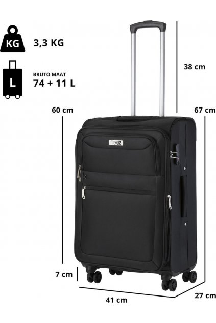 kufrland travelz softspinner black (2)