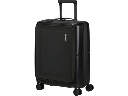 18397 4 american tourister dashpop frontloader spinner rozsiritelny tsa 55cm cerny true black