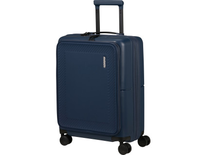 18394 4 american tourister dashpop frontloader spinner rozsiritelny tsa 55cm modry midnight blue