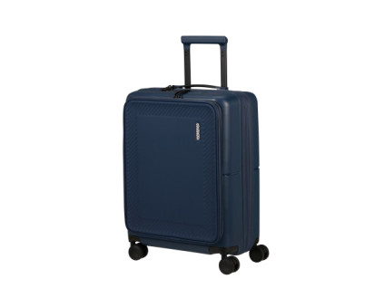 18394 4 american tourister dashpop frontloader spinner rozsiritelny tsa 55cm modry midnight blue