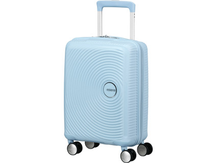19294 1 american tourister soundbox mini 47cm spinner modra pastel blue