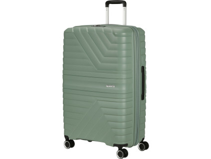 19909 2 american tourister flytwist 78cm spinner zeleny botanic green rozsiritelny