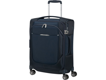 19705 2 samsonite re lite spinner rozsiritelny 55cm pulnocni modra 39 44l