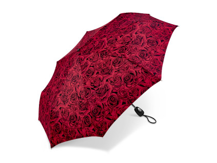 21883 pierre cardin destnik skladaci easymatic cerveny rose red 28cm 96cm