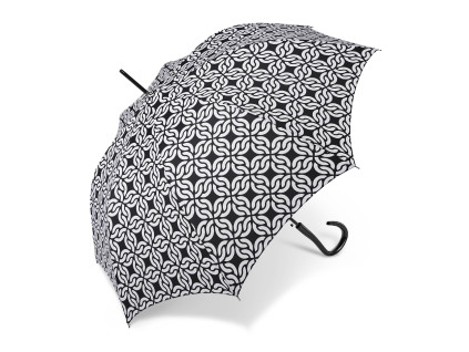 21937 pierre cardin destnik dlouhy automaticky cerny bily liaison knot 90cm 100cm