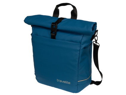 19654 travelite basics brasna na kolo roll up modra 14l