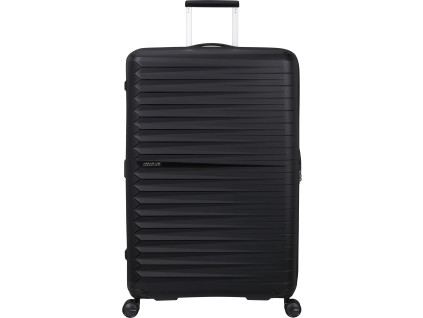 22201 american tourister fastforward spinner 83cm cerna flash black rozsiritelny