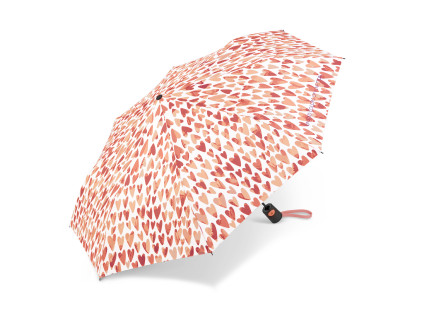 22237 benetton destnik skladaci automaticky aquarell hearts pink mini 28cm 95cm