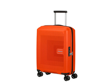 4444 american tourister aerostep 55cm oranzova spinner rozsiritelny