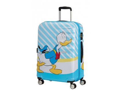 2989 american tourister wavebreaker disney spinner 67cm donald blue kiss