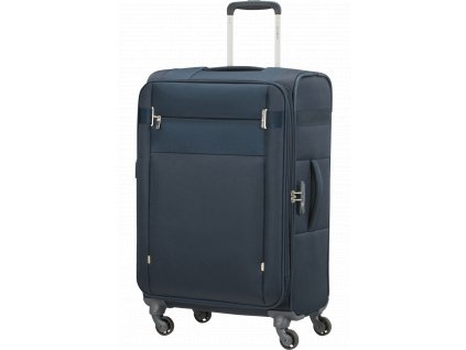 2062 3 samsonite citybeat spinner 66cm rozsiritelny modra