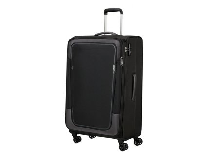 6379 american tourister pulsonic 81cm cerny spinner rozsiritelny