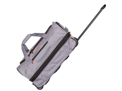 Travelite Basics Cestovní taška na kolečkách S 55cm Šedá Rozšiřitelná
