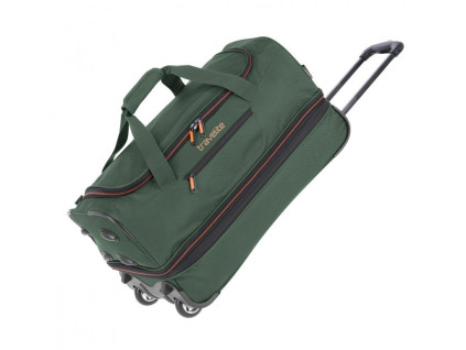 6885 9 6885 5 travelite basics cestovni taska na koleckach s 55cm zelena rozsiritelna