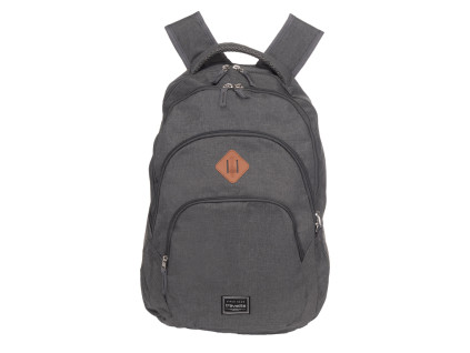 Travelite Basics Melange Batoh 15,6" Šedý Anthracite 22L