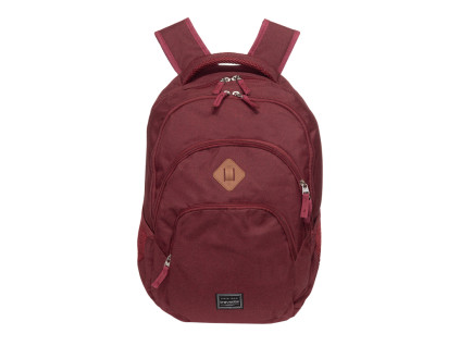 Travelite Basics Melange Batoh 15,6" Červený Bordeaux 22L