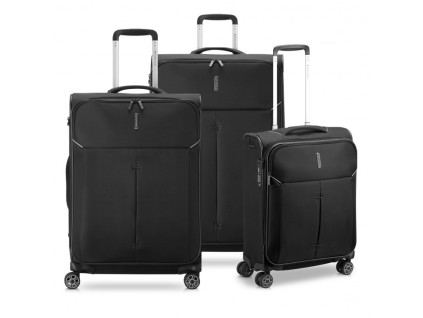Roncato IRONIK 2.0 Sada 3 kufrů 55/65/75cm Černá