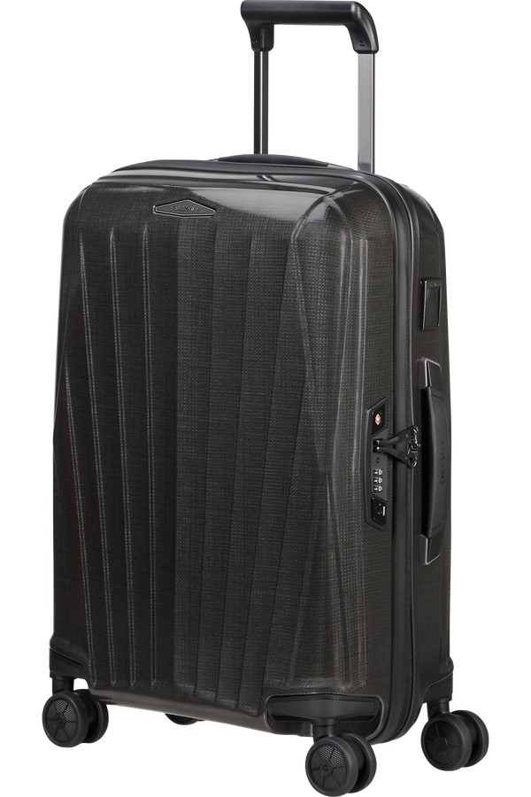 Samsonite MAJOR-LITE Spinner 55cm Černý rozšiřitelný