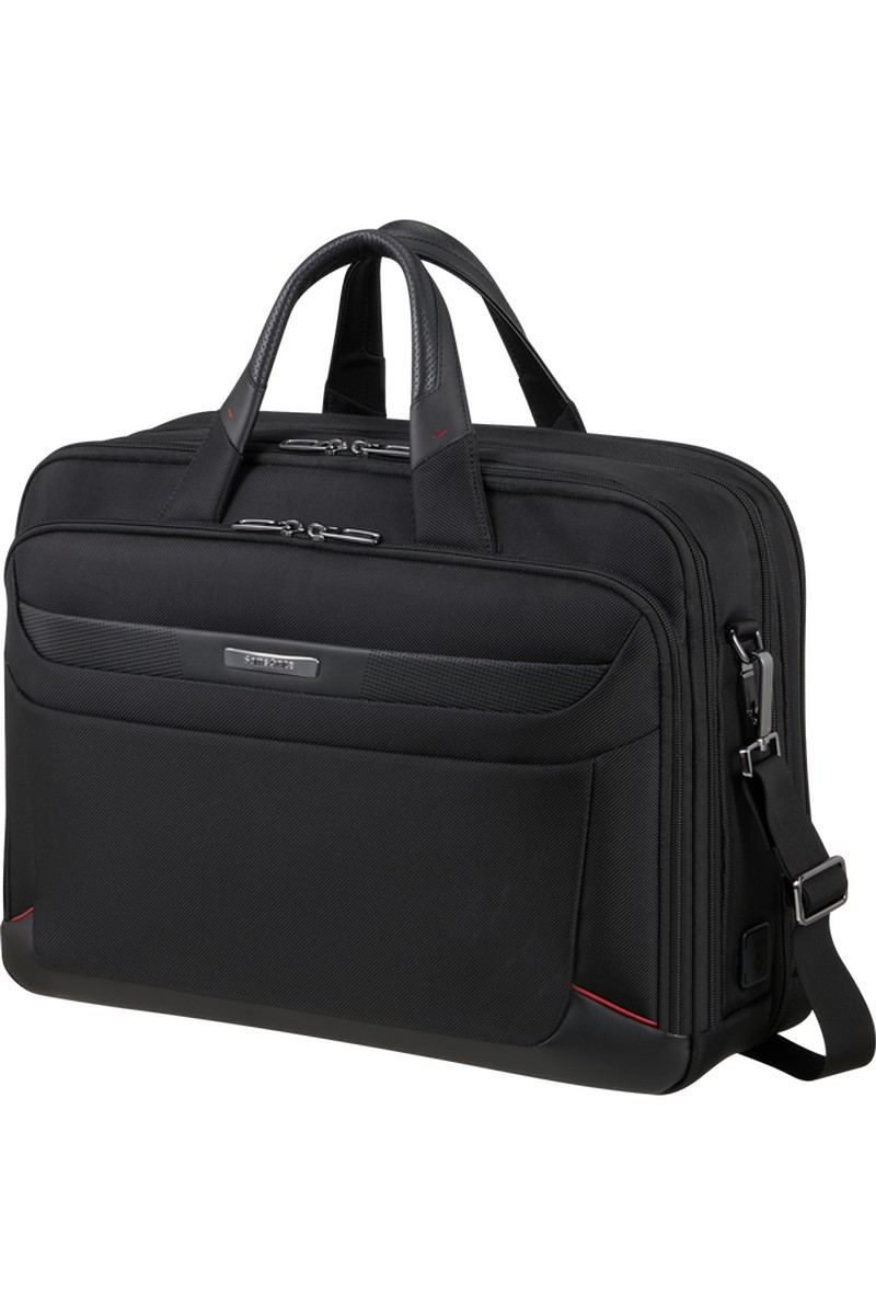 Samsonite PRO-DLX 6 Aktovka 17.3" Černá rozšiřitelná
