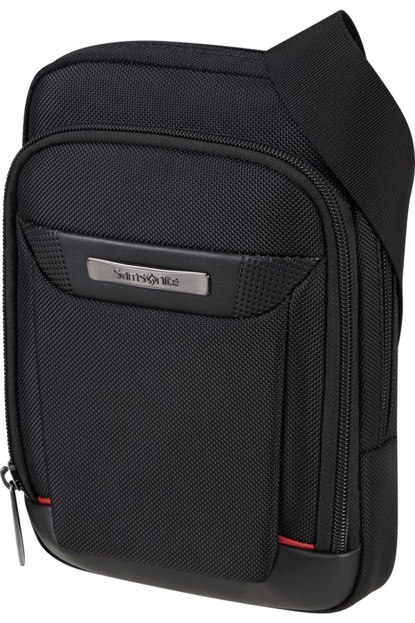 Samsonite PRO-DLX 6 Taška přes rameno crossover 8" Černá 2L