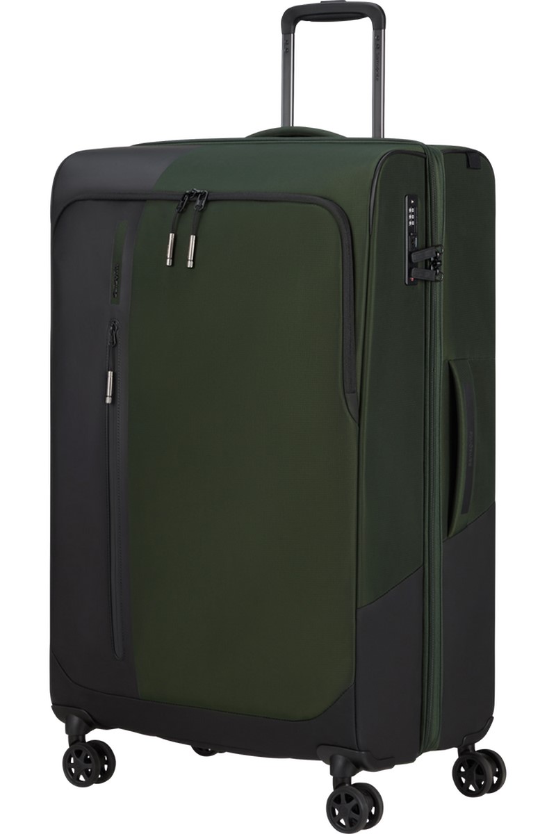 Samsonite BIZ2GO Spinner 77cm Zelený Earth Green rozšiřitelný