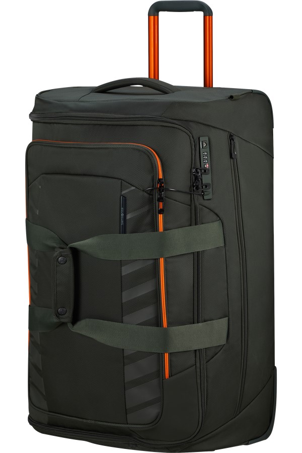 Samsonite RESPARK Cestovní taška na kolečkách 74cm Zelená Forest Green/Orange