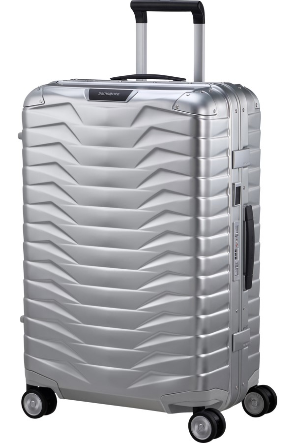Samsonite PROXIS ALU Spinner 69cm Hlíníková stříbrná