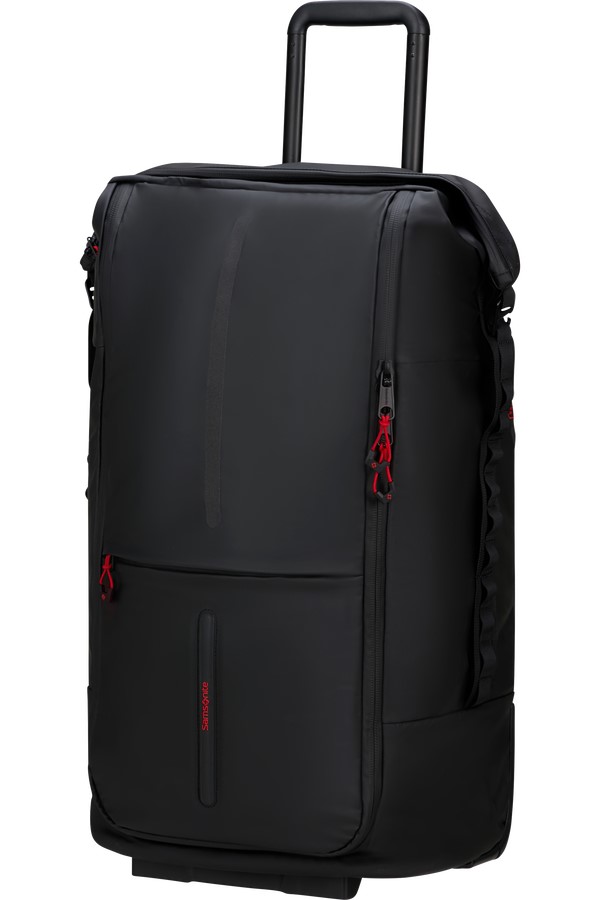 Samsonite ECODIVER Rozšiřovatelná cestovní taška na kolečkách 4v1 Černá