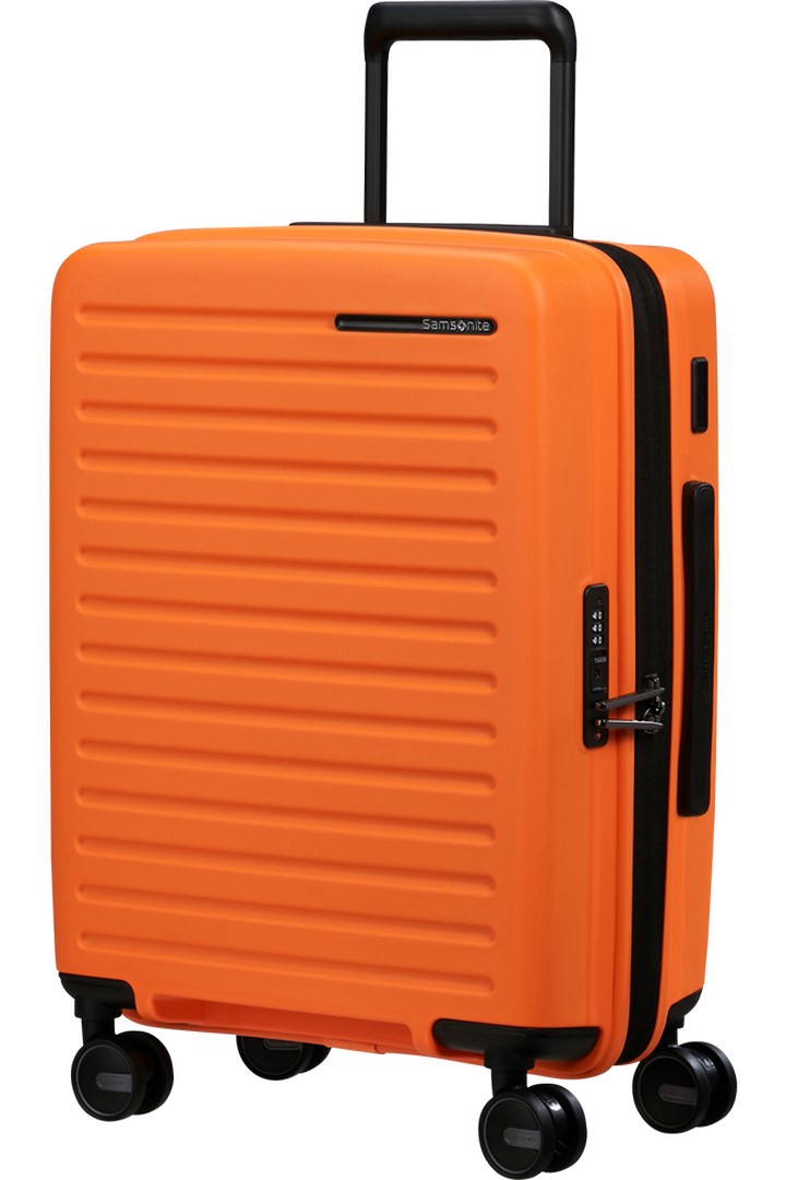 Samsonite RESTACKD Spinner 55cm Oranžový Papaya rozšiřitelný