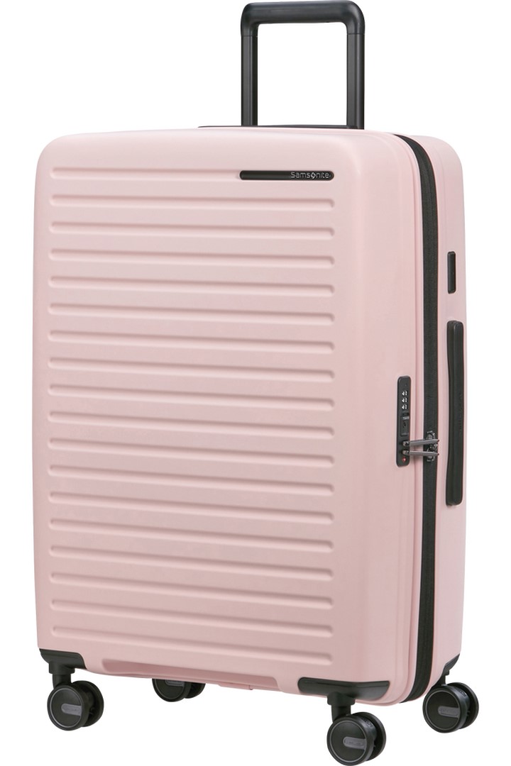 Samsonite RESTACKD Spinner 68cm Růžový Rose rozšiřitelný