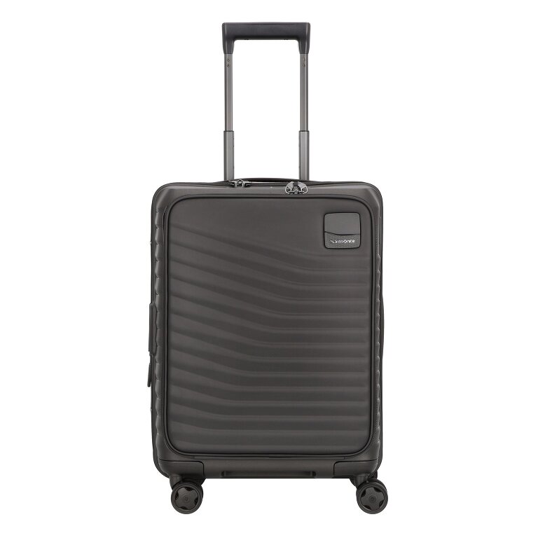 Samsonite INTUO Spinner 55cm Černý rozšiřitelný Easy Access