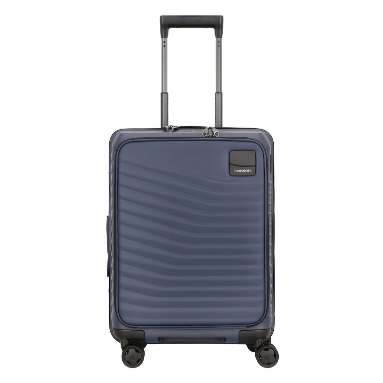 Samsonite INTUO Spinner 55cm Modrý Blue Nights rozšiřitelný Easy Access