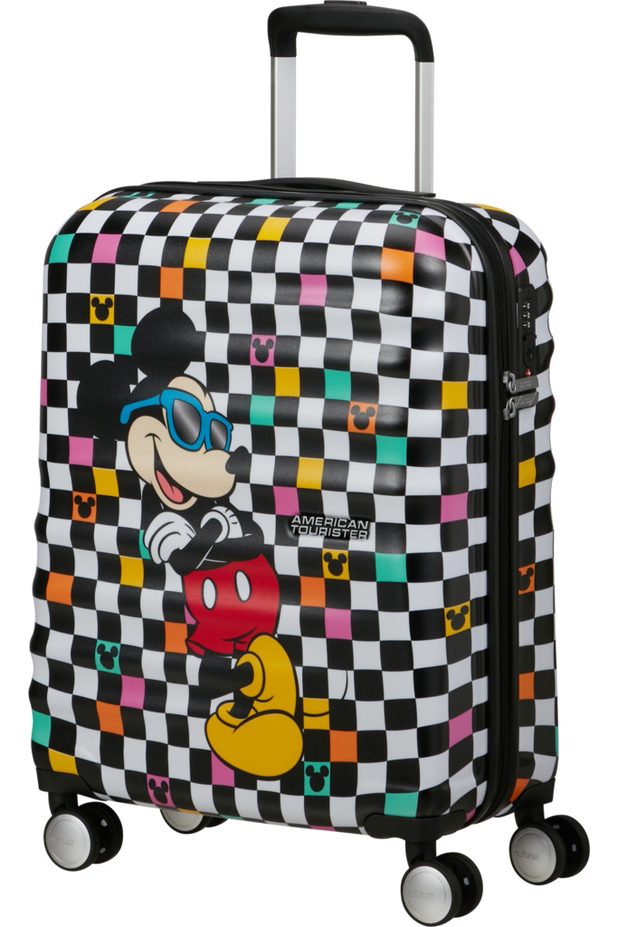 American Tourister WAVEBREAKER DISNEY Spinner 55cm Mickey Check