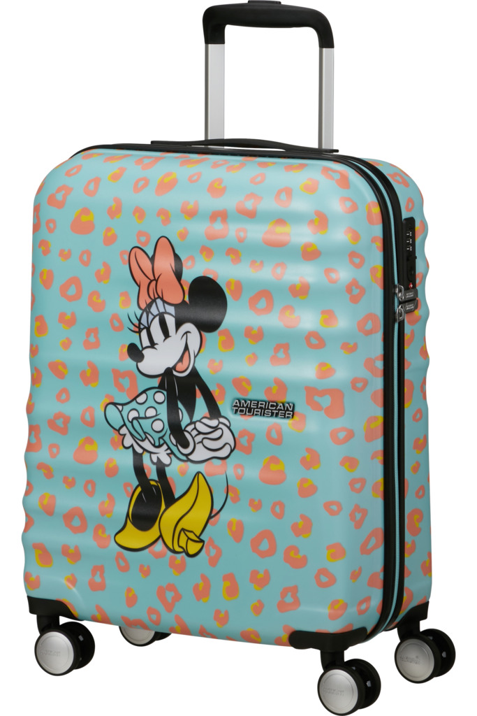 American Tourister WAVEBREAKER DISNEY Spinner 55cm Minnie Pastel Dots