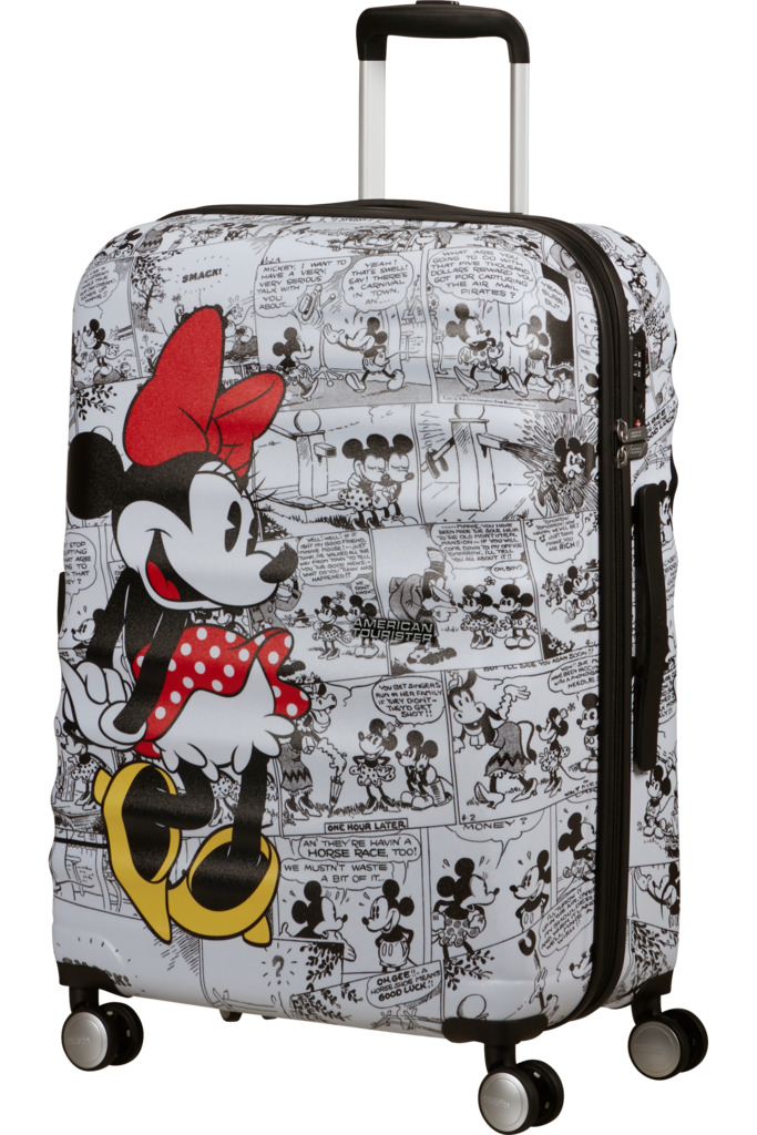 American Tourister WAVEBREAKER DISNEY Spinner 67cm Minnie Comics White