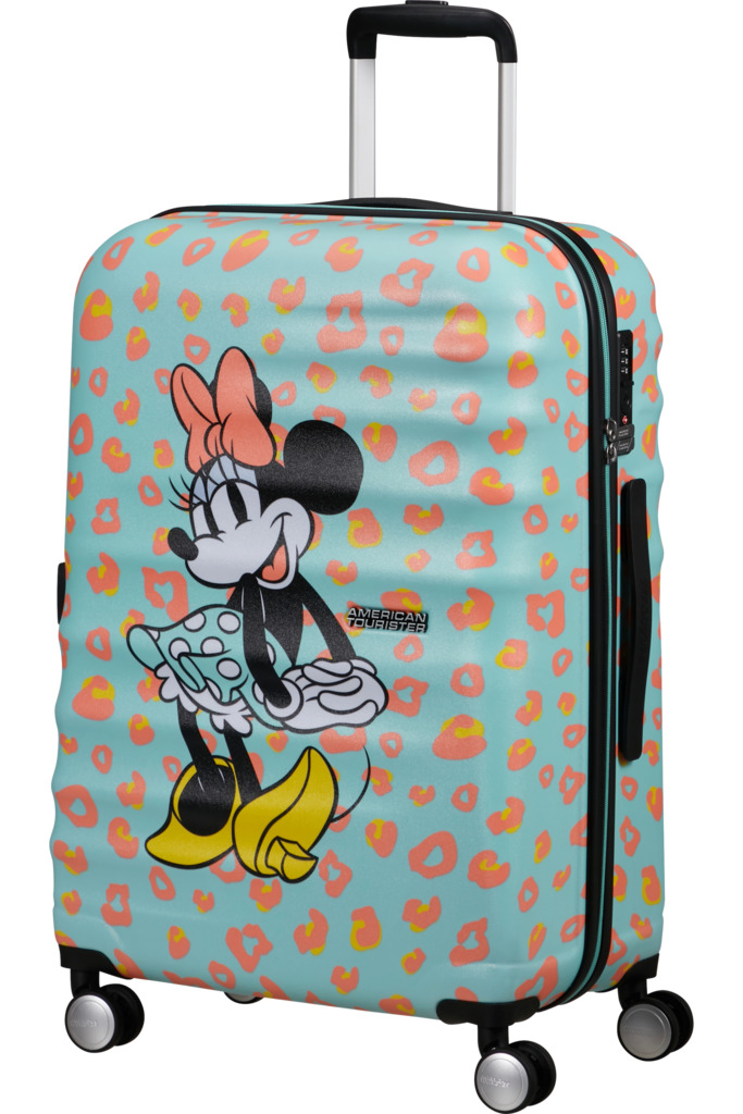 American Tourister WAVEBREAKER DISNEY Spinner 67cm Minnie Pastel Dots