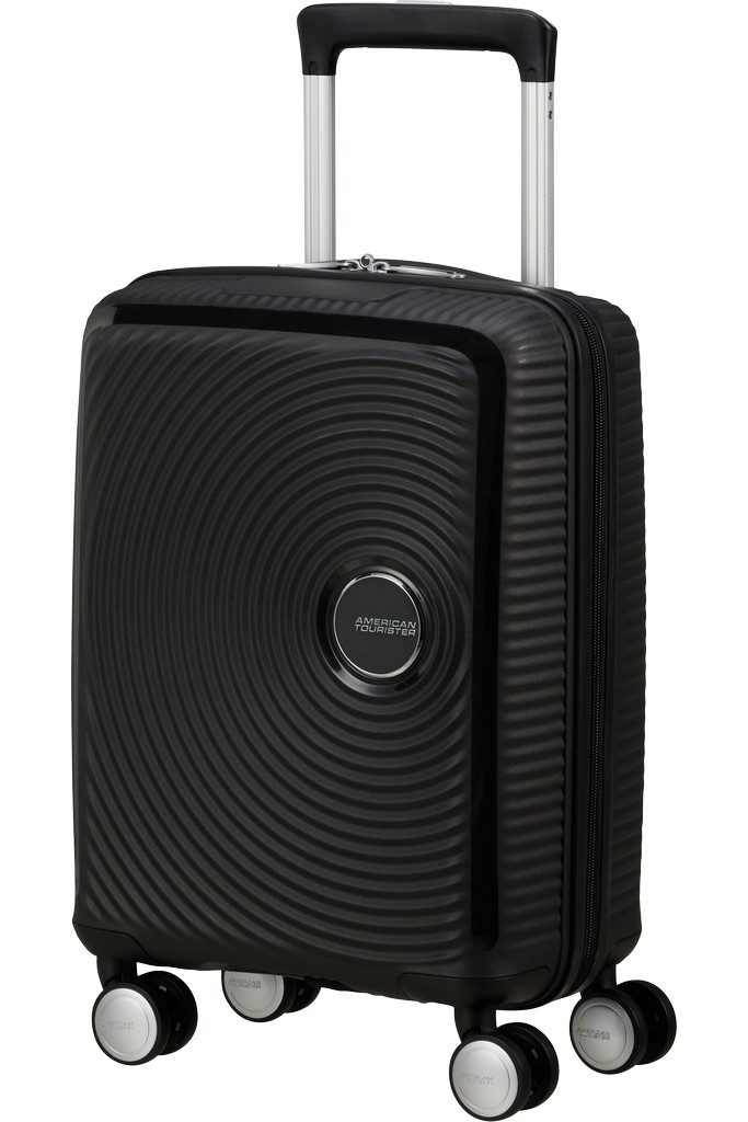 American Tourister Soundbox Mini 47cm Spinner Černá