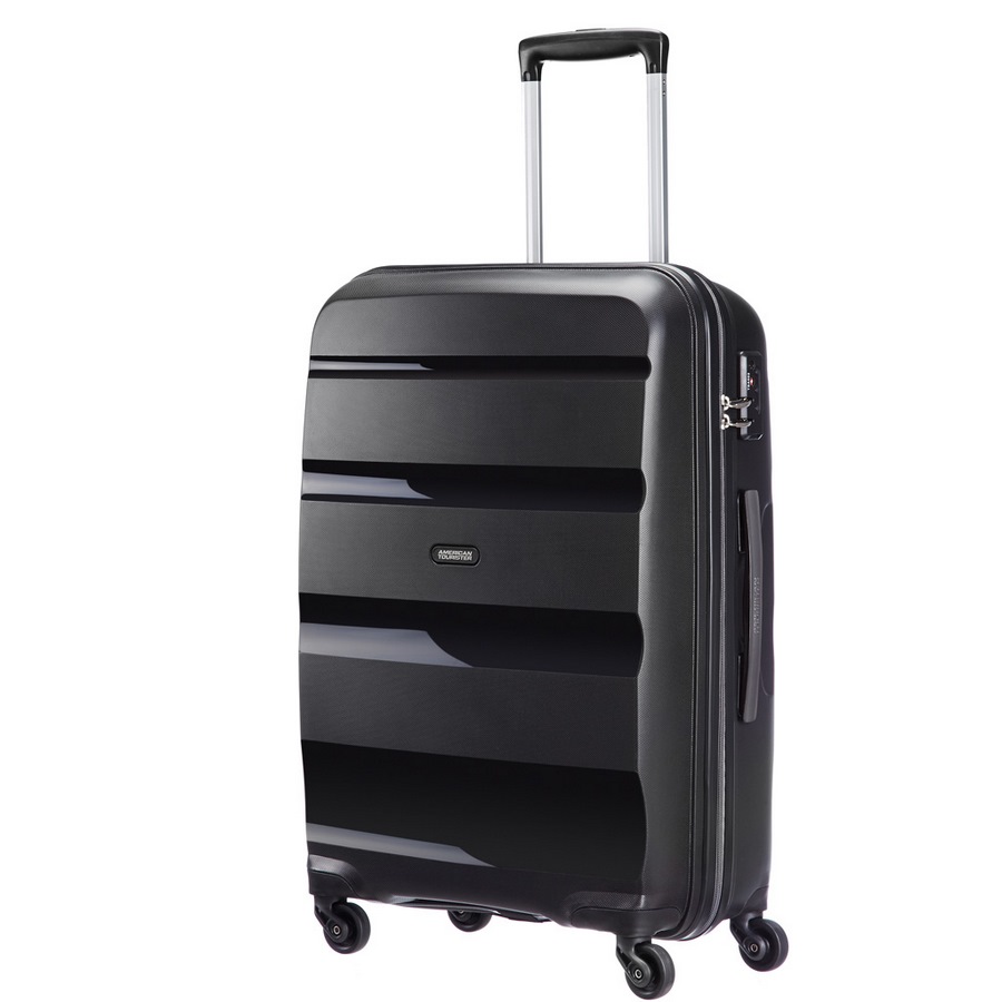 American Tourister Skořepinový kufr Bon Air M Černá 57,5L