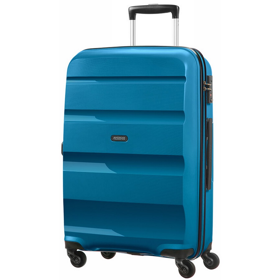 American Tourister Skořepinový kufr Bon Air M Modrá 57,5L