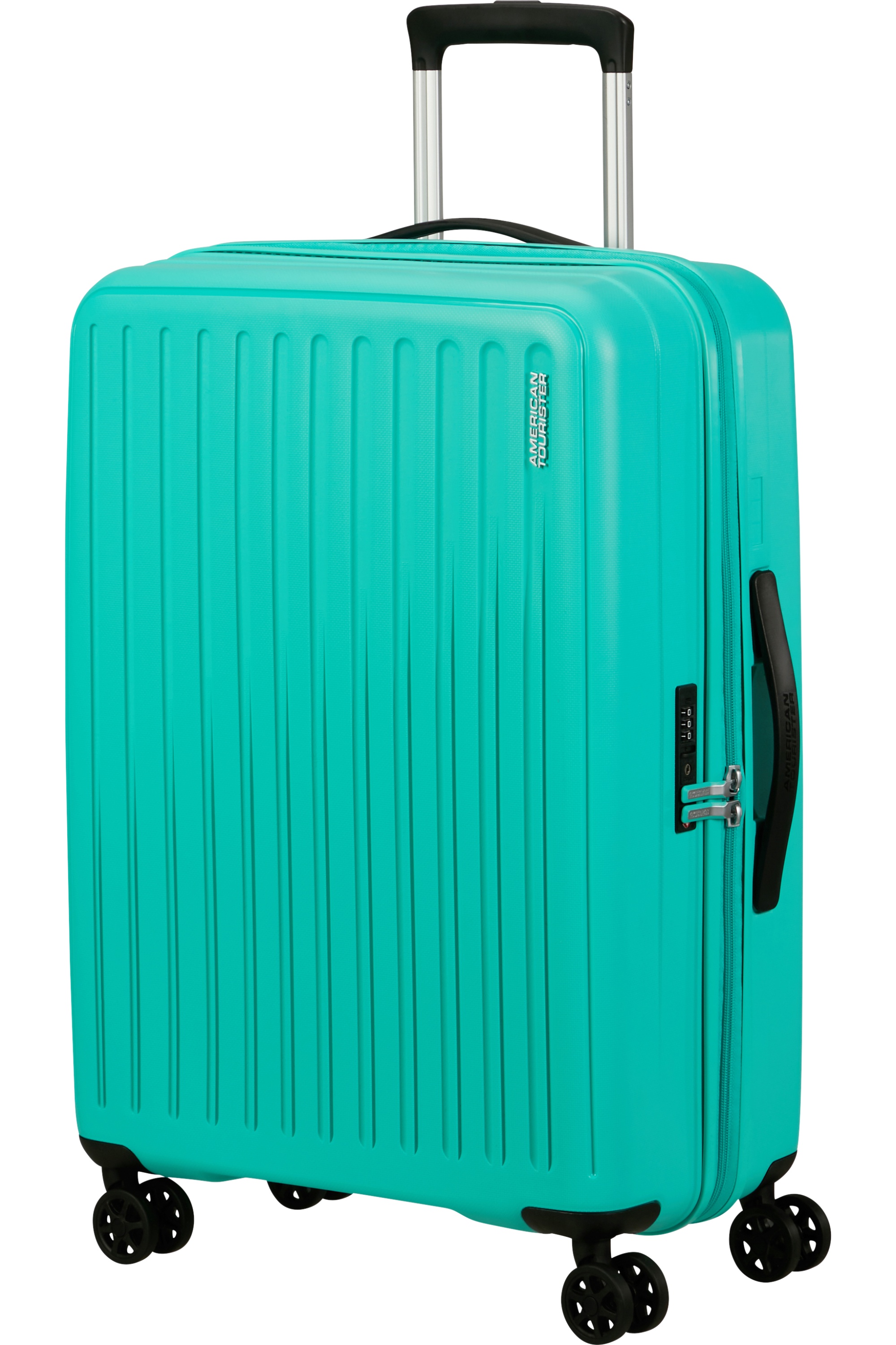 American Tourister REJOY Spinner 68cm Tyrkysový Aquatic Awe 66L