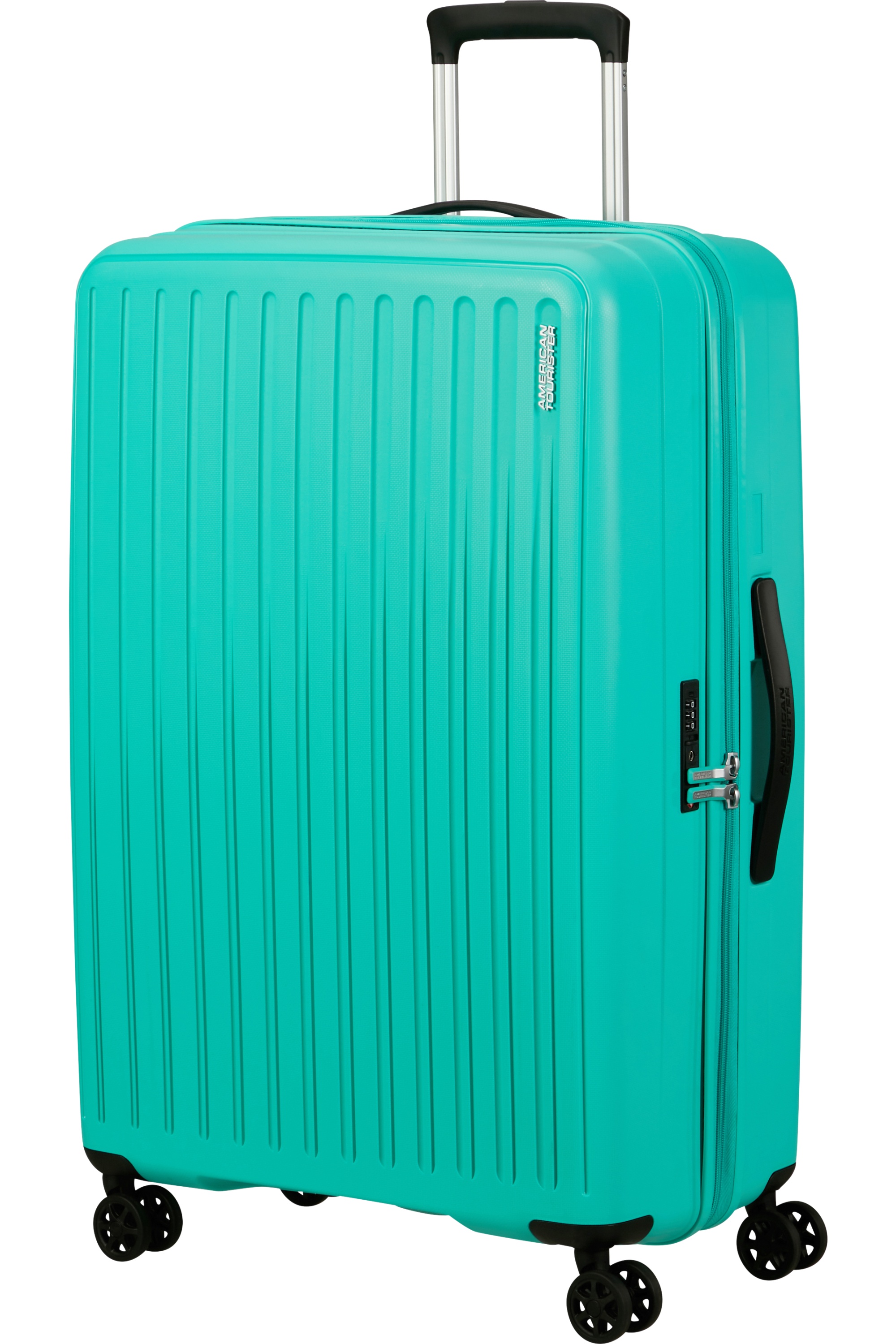 American Tourister REJOY Spinner 77cm Tyrkysový Aquatic Awe 100L
