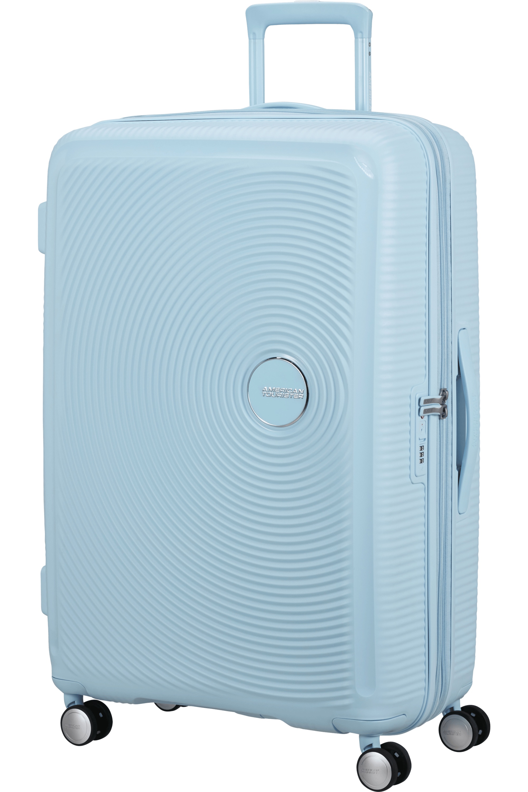American Tourister Soundbox 77cm Fialová Spinner rozšiřitelný 97L