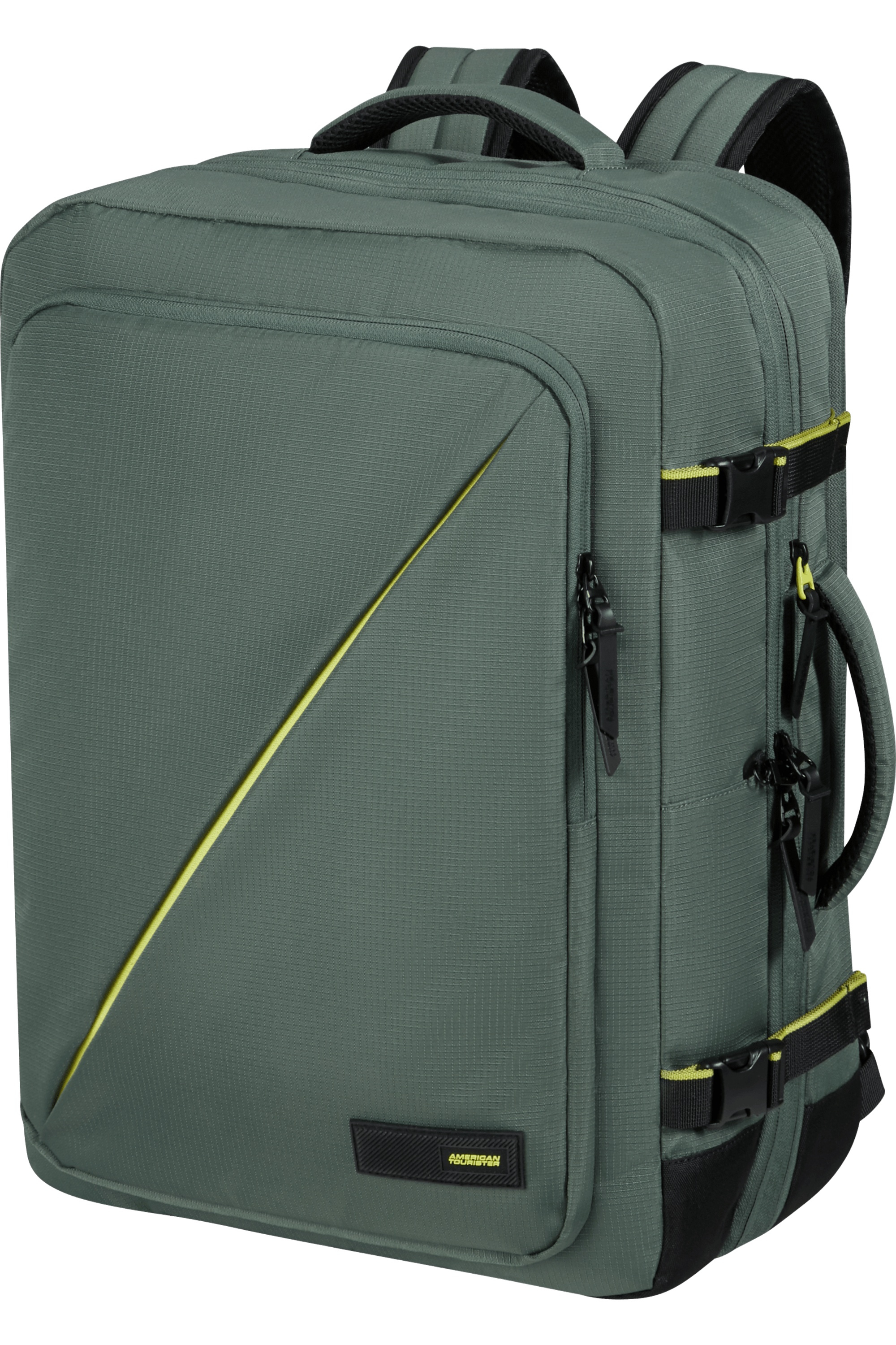 American Tourister TAKE2CABIN Batoh L 55cm Zelený Dark Forest 42,5L