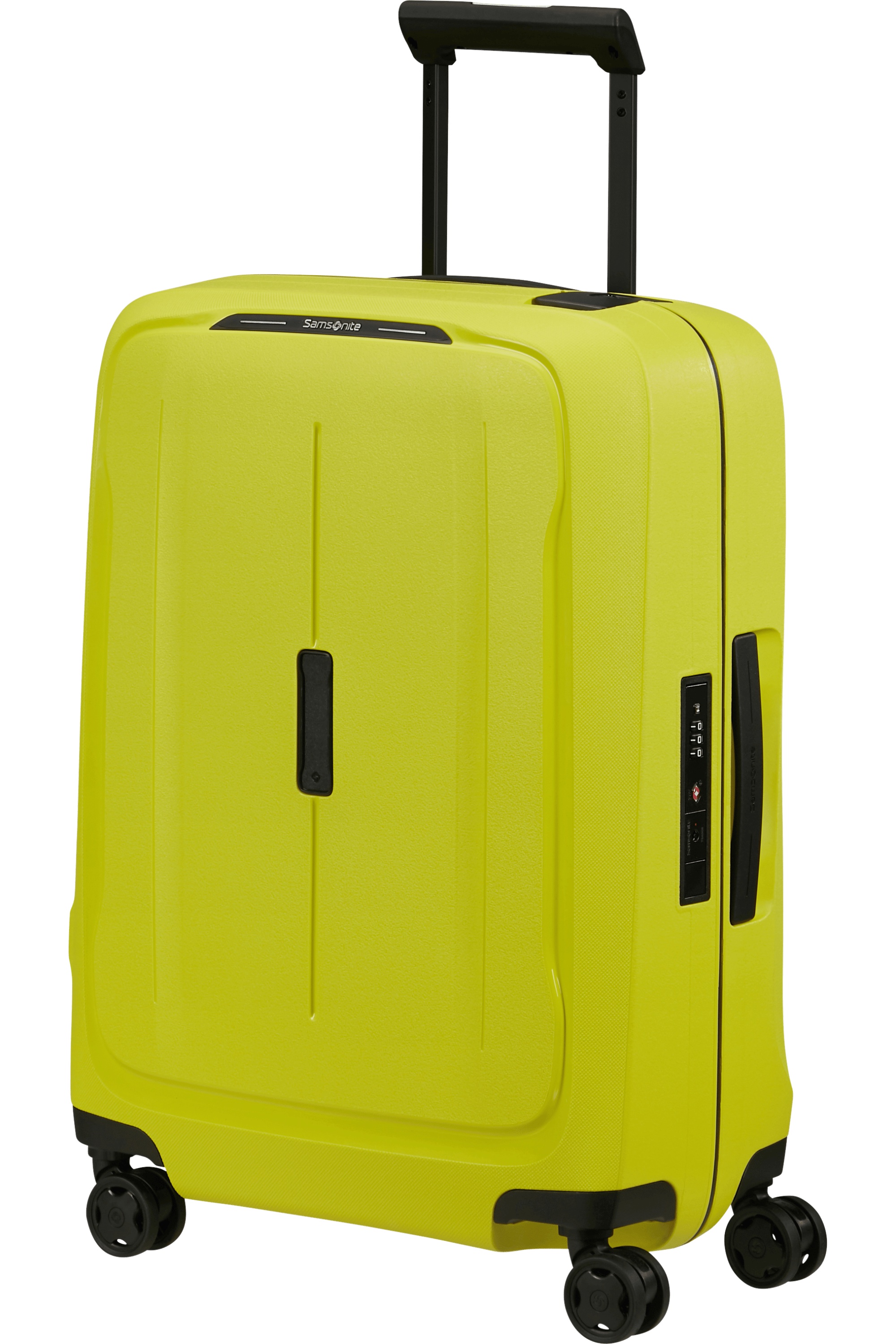 Samsonite ESSENS 55 cm Kufr Spinner Žlutá Lime 39L