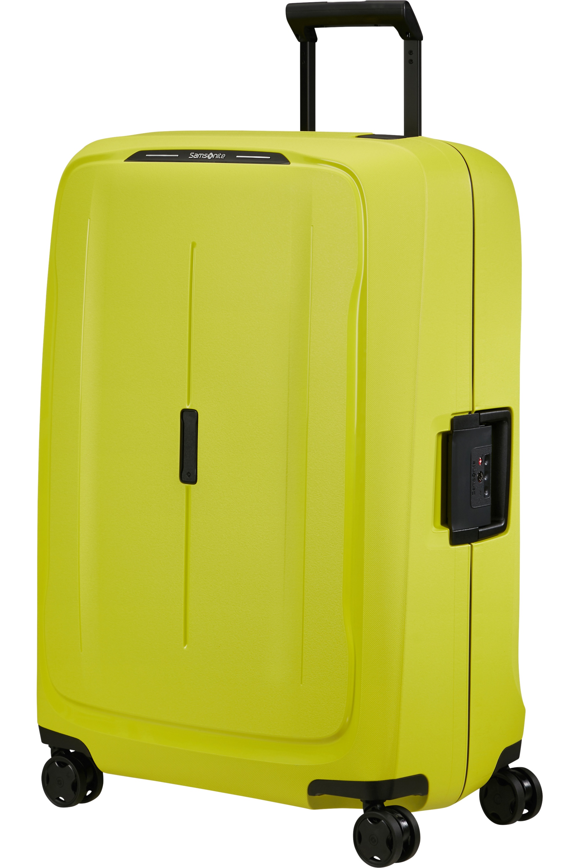 Samsonite ESSENS 75 cm Kufr Spinner Žlutá Lime 111L