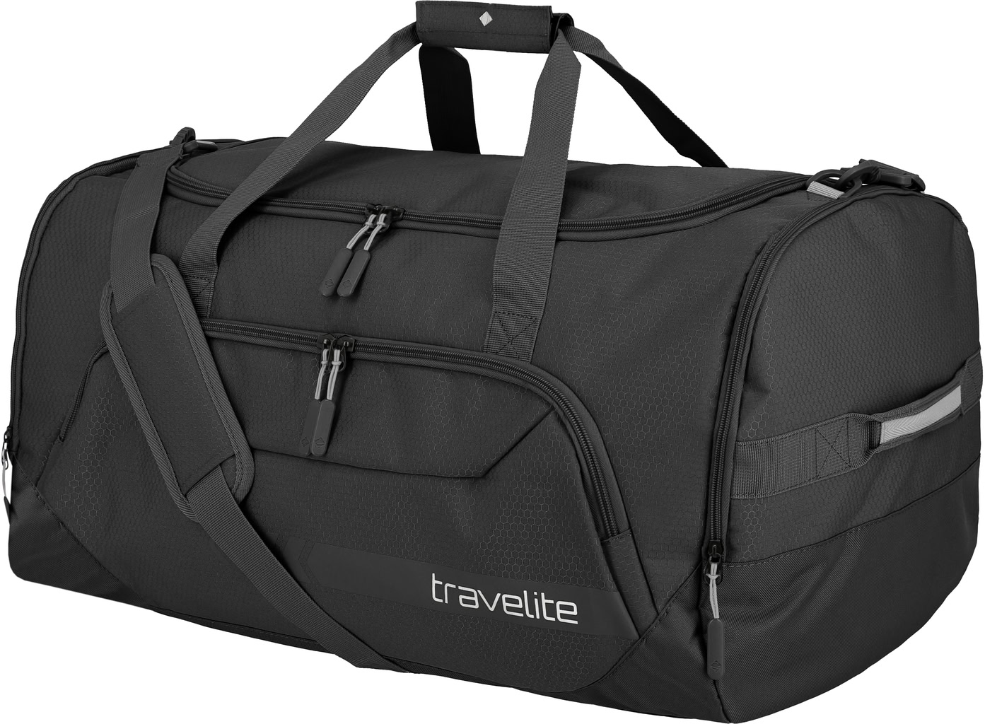 Travelite Kick Off Duffle Cestovní taška L 60cm Černá