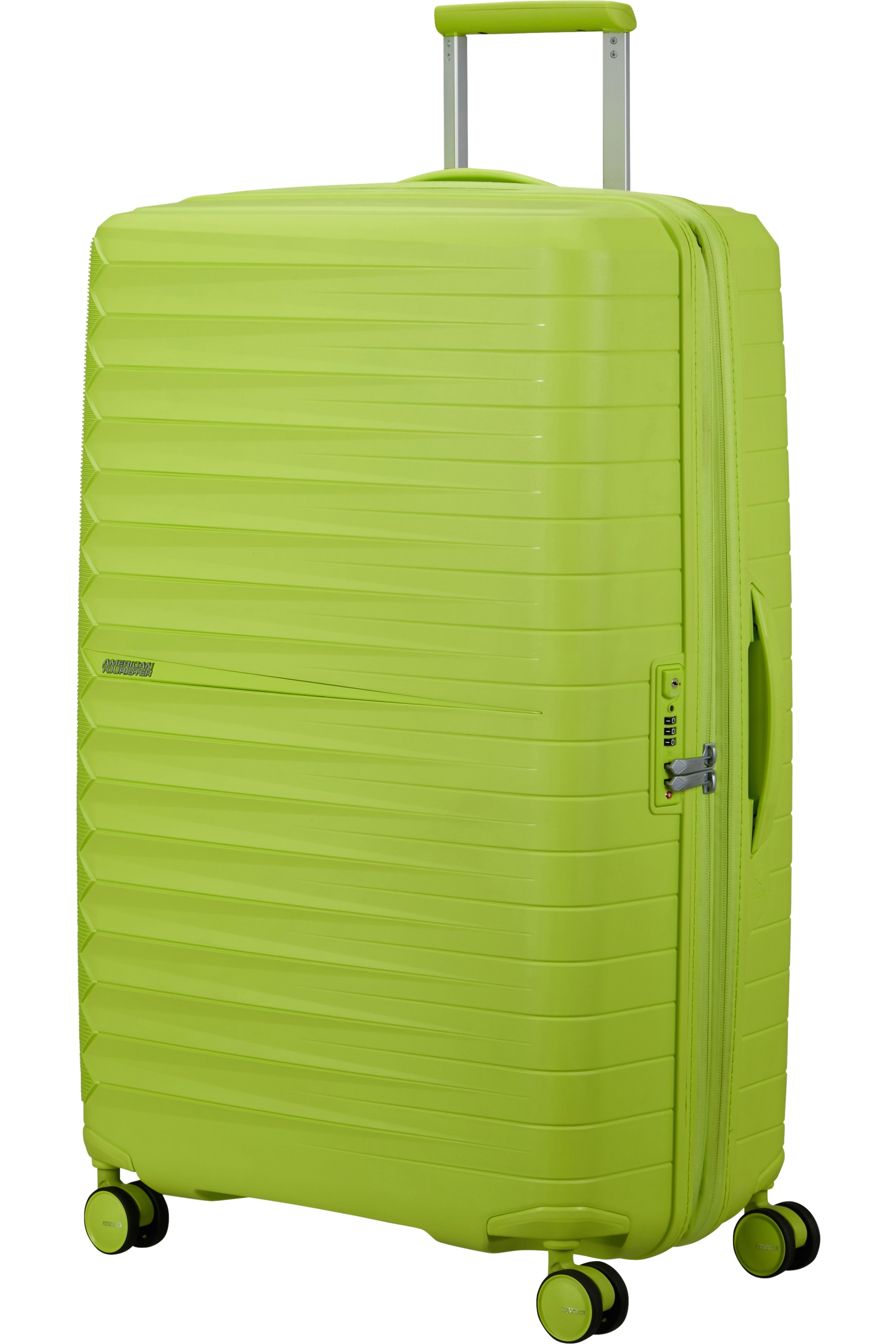 American Tourister FastForward Spinner 78cm Zelená Neon Lime rozšiřitelný
